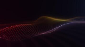 Dynamic Gradient Wave with Warm and Cool Tones video