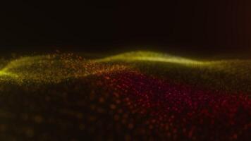 Dynamic Gradient Wave with Warm and Cool Tones video
