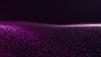 Pink Particle Wave Abstract Background video