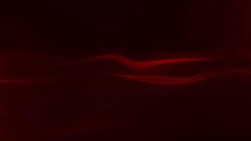 Red Wave Dynamic Background in 4K video