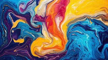 Abstract Marble Texture Background, Multicolor Artistic Design video