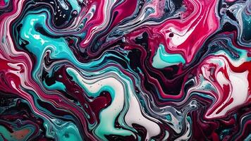 mörk abstrakt flytande rörelse bakgrund med djärv strömmande texturer och dramatisk lutning för modern och mystisk design projekt video