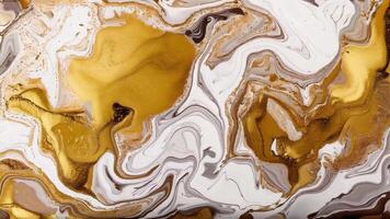 Elegant White and Gold Marble Texture, Luxurious Abstract Design for Premium Visuals video