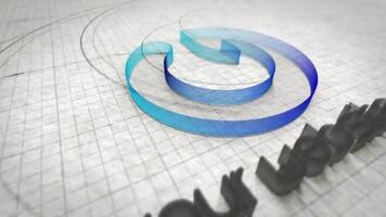Construction Blueprint Unveil motion_graphic