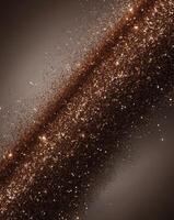 Sparkling brown glitter creating a vibrant and textured background photo