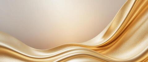 Gold texture luxurious background with depth of field for an opulent and sophisticated design photo