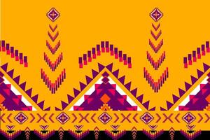 Geometric ethnic seamless pattern vector