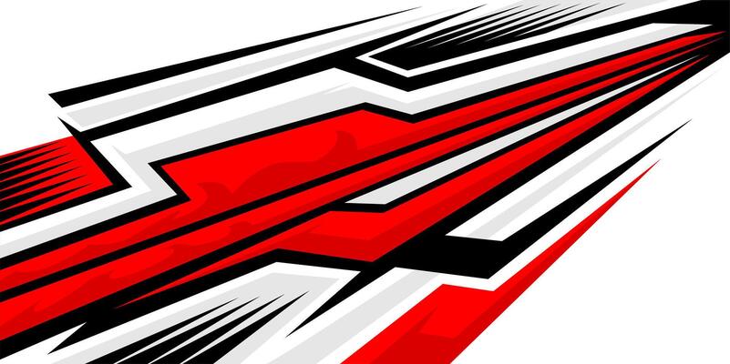 racing stripes speed red decals background