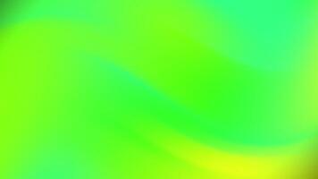 Abstract Green Gradient Background Vibrant Lime and Chartreuse Hues Swirling in a Smooth, Seamless Texture video