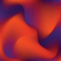 Abstract background with orange and blue colors vector