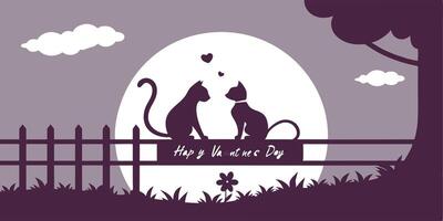 a pair of bears hugging each other in a forest se full of romantic and artistic elements perfect for Valentine's Day and creative designs. vector