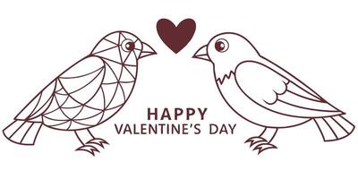 minimal brushstroke heart filled with tiny roses full of romantic and artistic elements perfect for Valentine's Day and creative designs. vector