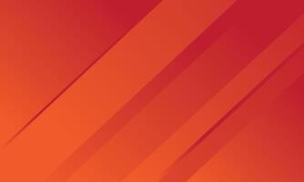 Orange geometric abstract background vector