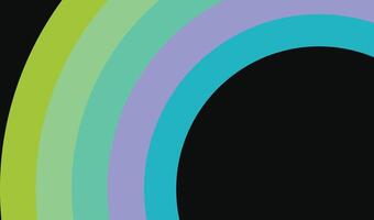 abstract background with rainbow vector