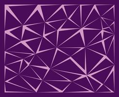 Abstract violet background of polygons on violet background. vector