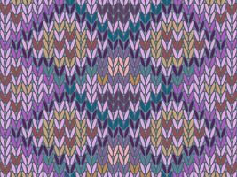 Seamless snowflake pattern knitted wool fabric, perfect for warm winter clothing design, knitting background, knitting pattern design. vector