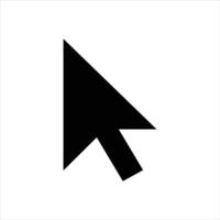 Pointer arrow Computer mouse cursor icon. vector