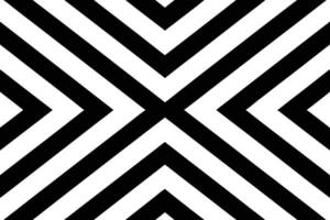 Abstract Black and White Chevron Stripes Geometric Pattern Design vector