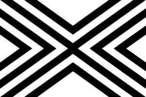 Abstract Black White Chevron Arrows Geometric Pattern Design vector