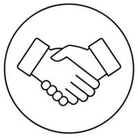 Handshake Agreement Partnership, Collaboration, Deal, Success, Unity, Teamwork, Bond, Connection, Tr vector