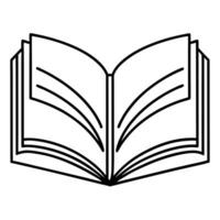 Open Book, Pages, Reading, Knowledge, Education, Learning, Literature, Wisdom, Story, Text vector