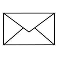 Simple Envelope Icon Mail, Message, Communication, Post, Letter vector