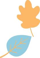 Autumn Leaves Design Abstract Fall Foliage Illustration vector