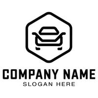 Modern Hexagonal Framework for Branding. vector