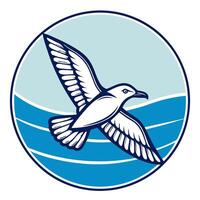 Elegant Bird Logo for Modern Branding vector