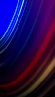Abstract concentric circles geometric background in loop. Waves lines as Technology concept. video