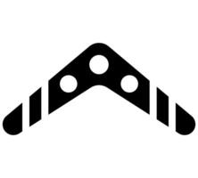 Australian Boomerang icon. Trendy Australian Boomerang logo concept on white background from Culture collection. Suitable for use on web apps, mobile apps and print media. vector