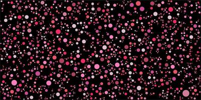 Dotted fall down confetti background. Pink shades background for Invitation. Template Background Design, Greeting Card, Poster. Valentine Day. vector