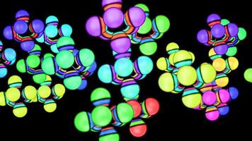 Dynamic kaleidoscopic patterns transform party vibes and concert experiences video