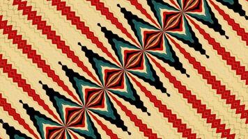Vibrant geometric patterns flow seamlessly for captivating VJ loops video