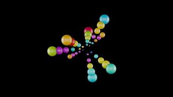 Colorful patterns create an endless kaleidoscope for vibrant music experiences video