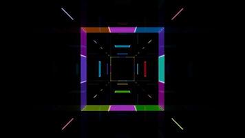 Mesmerizing kaleidoscope pattern for dynamic VJ loops and music visuals video