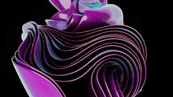 Create mesmerizing VJ loops with vibrant purple patterns for music events video
