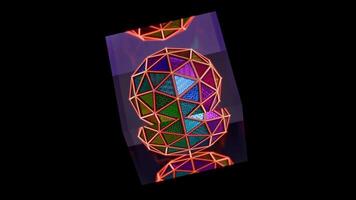 Transformative kaleidoscope patterns for immersive live music experiences video