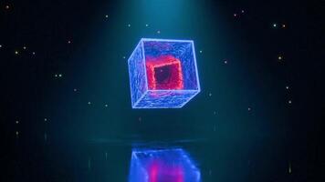Dance of Light and Sound in an Endless VJ Loop Experience video