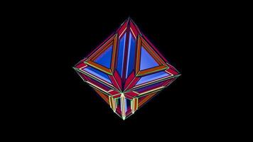 Vibrant geometric patterns for immersive VJ loop experiences at parties video