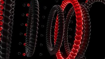 Dynamic patterns creating an immersive experience for VJ loops and music video