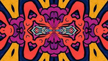 Colorful abstract patterns and shapes for creative visuals video