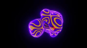 Vibrant abstract patterns ideal for energizing music visualizations video