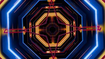 Endless kaleidoscope patterns for immersive VJ performances and DJ sets video
