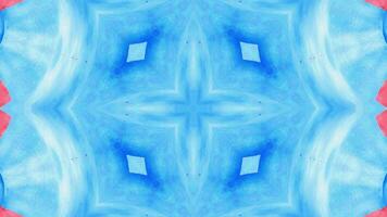 Vibrant abstract patterns blend into mesmerizing shapes for artistic expression video