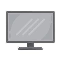 Illustration of computer monitor vector
