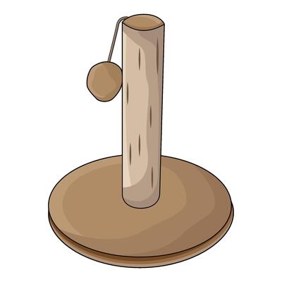 illustration of Scratching Post