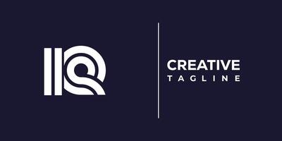 ie abstract minimalist letters Logo Monogram. vector