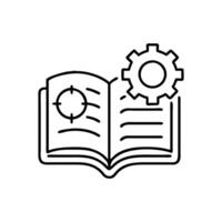 Mind in Motion Icons of Learning and Intellectual Growth vector