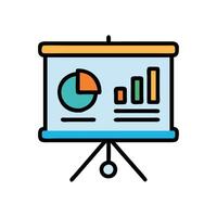 presentation icon symbol design illustratio vector